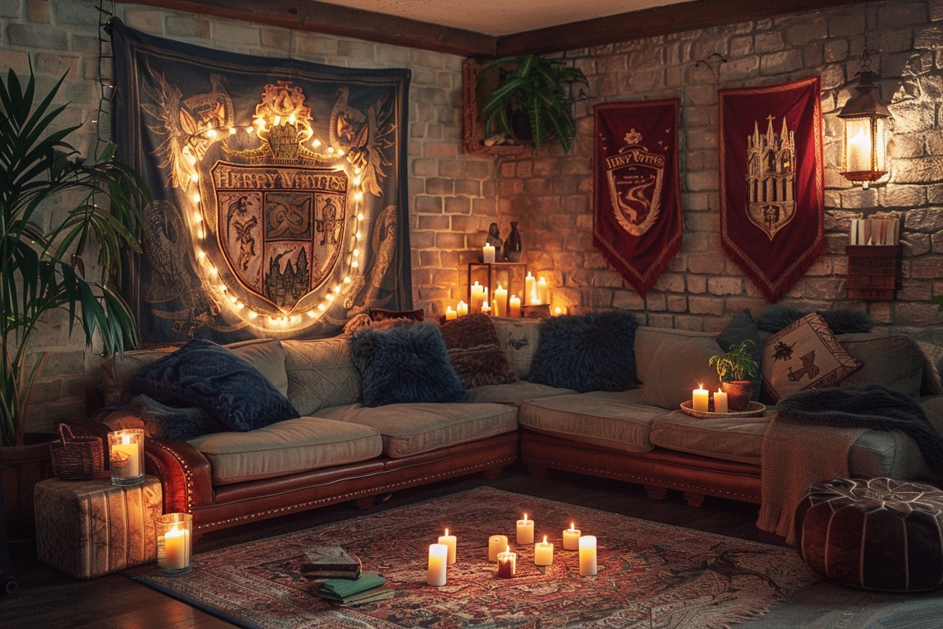 Comment transformer votre maison en château de Poudlard pour une soirée magique ?
